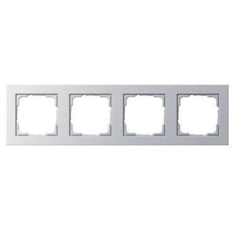 Gira Abdeckrahmen 4f.alu E2 021425