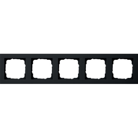 Gira Abdeckrahmen 5f. sw 021509