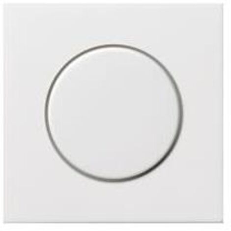 GIRA Abdeckung Dimmer Flächenschalter Reinweiß 0650112 (0650112)