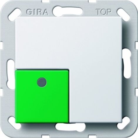 Gira Abstelltaster System 55 Bianco puro [291103], 2911 03