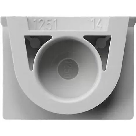 Gira Adapter Ltg.einf. 1f geschlossen WG AP Grau [000930], 0009 30