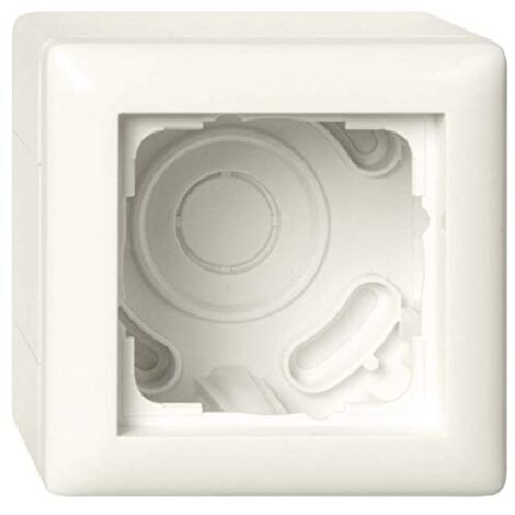 Gira Alloggiamento AP 1f + Telaio Standard 55 Bianco crema [106101], 1061 01