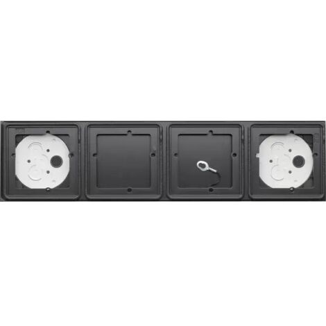 Gira AP-Gehäuse 4f System 106 Anthrazit [5504910], 5504 910