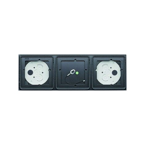 GIRA BOÎTIER POUR MONTAGE APPARENT 3 MODULES 1 X 3 ANTHRACITE 5503910