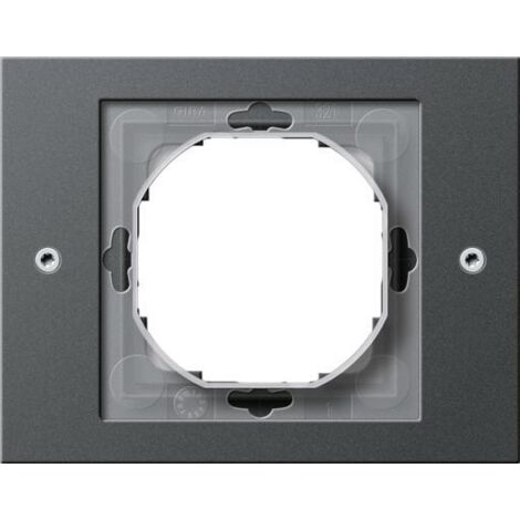 Gira Cadre de recouvrement 1f Gira TX44 (WG UP) Anthracite [021167], 0211 67
