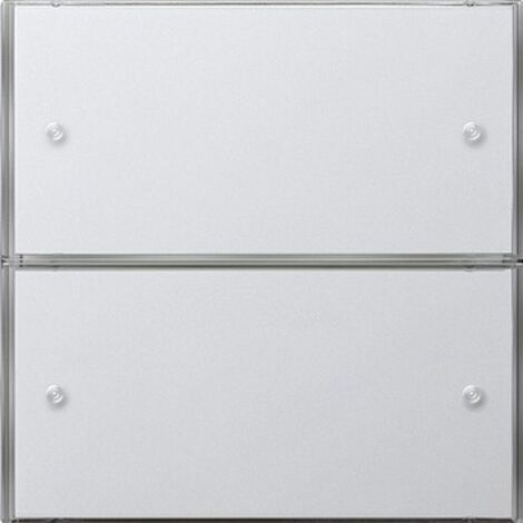 Gira Capteur tactile 3 Confort 2f KNX Interrupteur affleurant Blanc pur [2032112], 2032 112