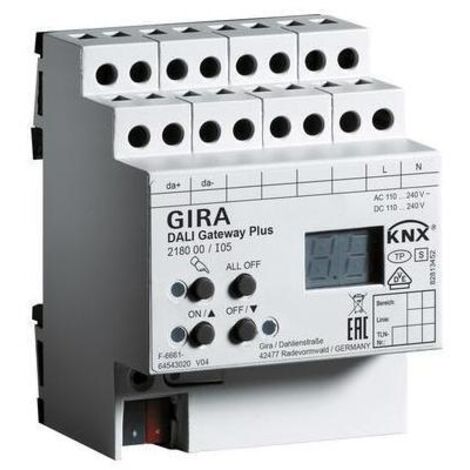 Gira DALI-GATEWAY PLUS KNX EIB REG (218000      INSTABUS)