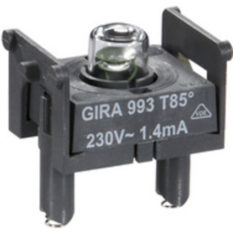 Gira El.di segnalazione Lampada a incandescenza E10 1,4 mA Accessori [099300], 0993 00