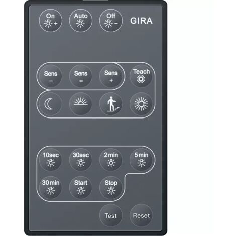 Gira Fernbedienung 211500 IR fuer PIR KNX