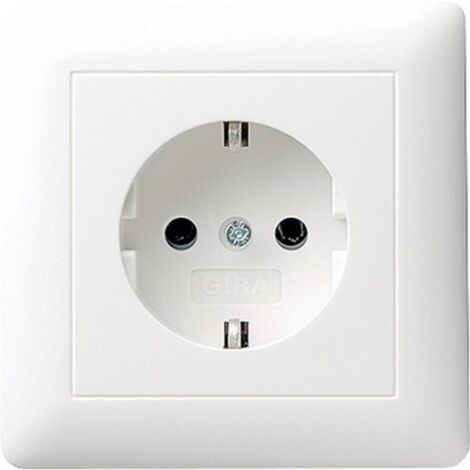 GIRA Frutto Presa schuko System 55, Standard 55, E2, Event, Event Chiara, Event Opaca, Esprit, ClassiX Bianco puro, Opa