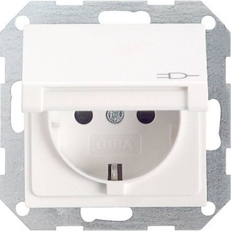 GIRA Frutto Presa schuko System 55, Standard 55, E2, Event, Event Chiara, Event Opaca, Esprit, ClassiX Bianco puro, Opa
