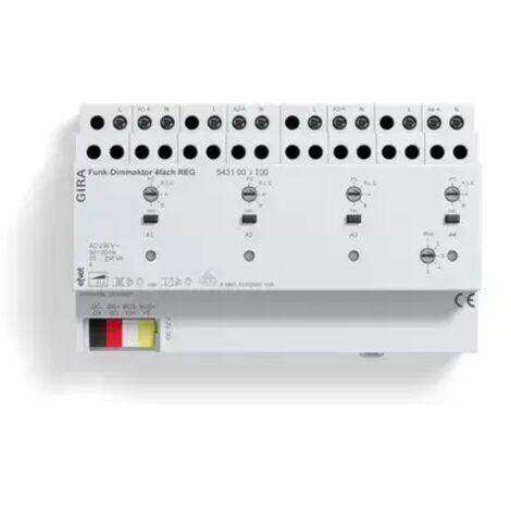 Gira Funk Dimmaktor 4f REG Gira eNet [543100], 5431 00