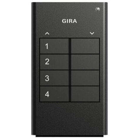 Gira Funk Handsender 4f Gira eNet Anthrazit [535410], 5354 10