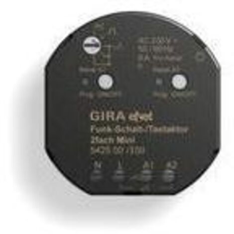 Gira FUNK-SCHALT-/TASTAKTOR MINI 2F (542500)