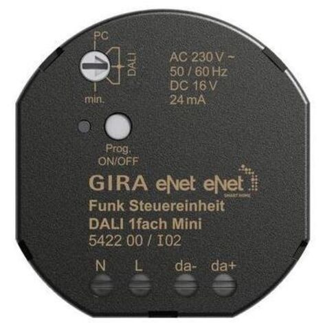 Gira Funk Steuereinheit DALI 1f Mini Gira eNet 542200
