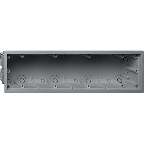 Gira Gerätedose 4f flach Gira E2 [289900], 2899 00