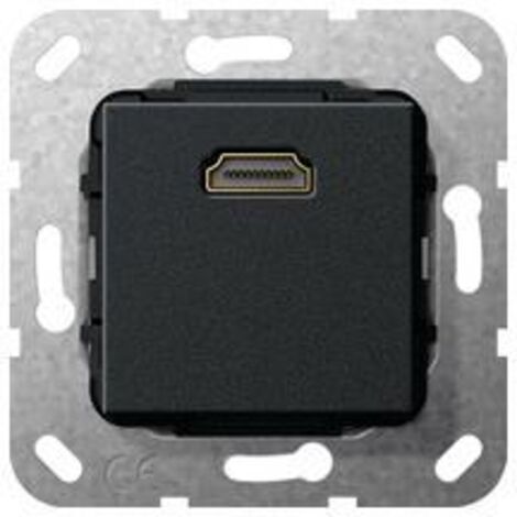 Gira HDMI cavo a coda di porco Inserto antracite m [567010], 5670 10