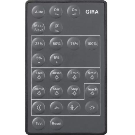 Gira IR-Fernbedienung PIR 3 Zubehör [237300], 2373 00