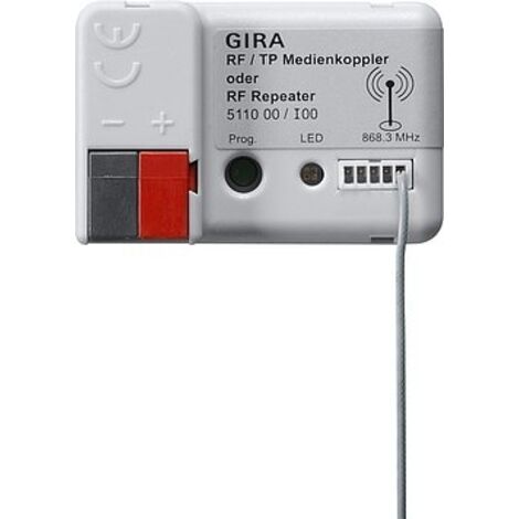 Gira Medienkoppler RF-Repeater noir 40 cm