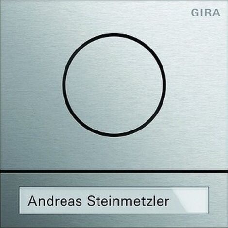 Gira Modulo posto esterno System 106 Acciaio inox [5565920], 5565 920