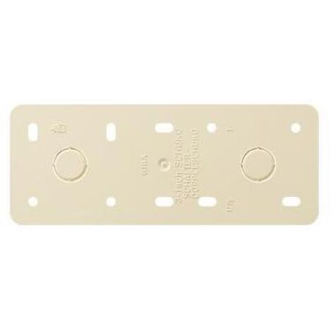 Gira Montagepl. 3f AP Cremeweiß 008313