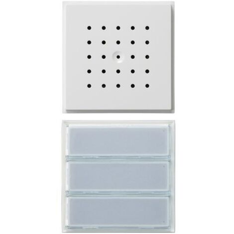 Gira Postazione esterna 3f UP Gira TX44 (WG UP) Bianco puro [126166], 1261 66