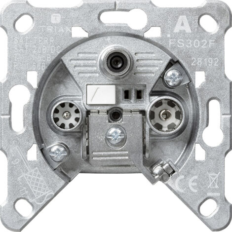 Gira Prise d'antenne SE33ST Insert [093700], 0937 00