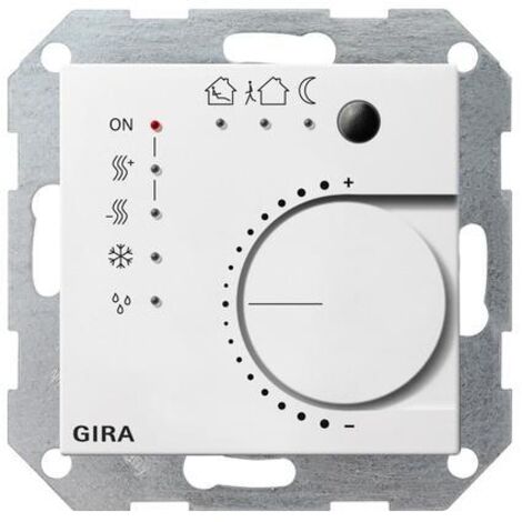 Gira Regolatore continuo interfaccia tasti 4f KNX System 55 Bianco puro [210003], 2100 03