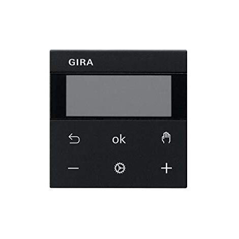Gira RTR BT System régulateur de température noir