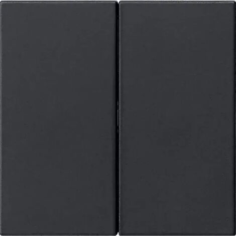 Gira S3000 Bedienaufs. 2f System 55 Schwarz m [5362005], 5362 005