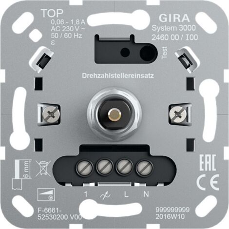 Gira S3000 DREHZAHLSTELLEREINS.EINS (246000 UP)