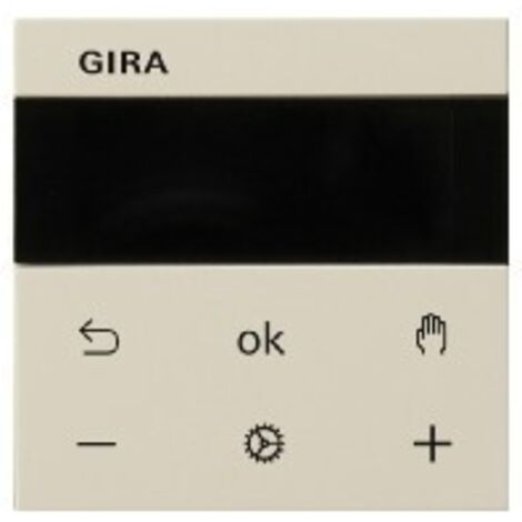 Gira S3000 RTR Display System 55 Cremeweiß [539301], 5393 01