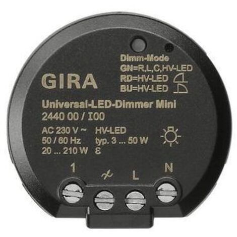Gira S3000 Uni-LED-Dimmer Mini Elektronik 244000