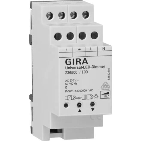 Gira S3000 Uni-LED-Dimmer REG Elektronik [236500], 2365 00