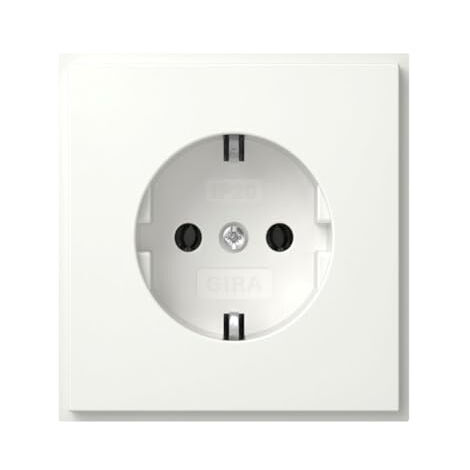 GIRA SCHUKO (IP20) TX44 BLANC PUR 418866