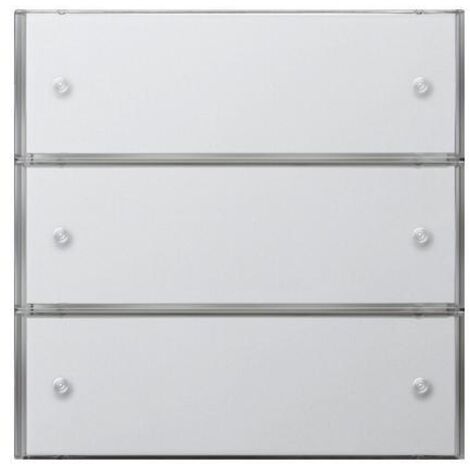 Gira Sens.a sfioram.3 Comfort 3f KNX Interruttore a superficie bianco puro [2033112], 2033 112