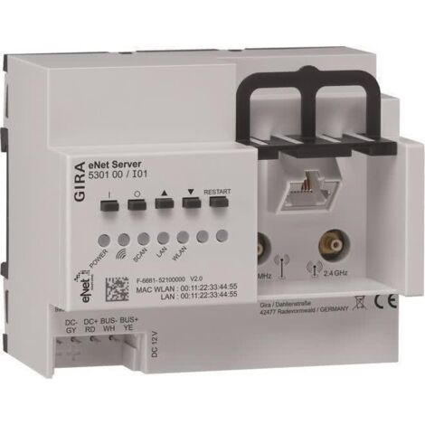 Gira Server REG Gira eNet [530100], 5301 00