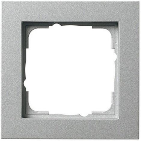 GIRA simple Cadre E2, Standard 55, System 55 aluminium 0211 25 1 pc(s) X99039