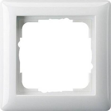 GIRA simple Cadre System 55, Standard 55 blanc pur (brillant) 021103 1 pc(s) X54796