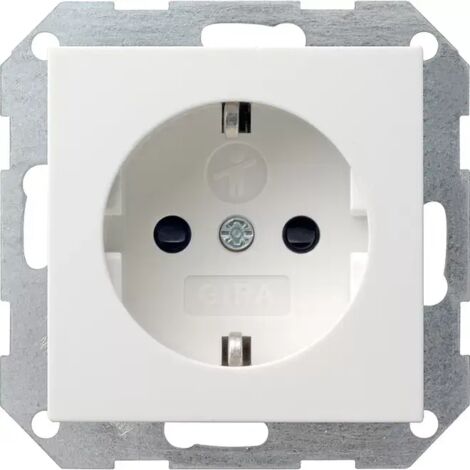 GIRA System 55, 045303, reinweiß, glänzend, mit Shutter