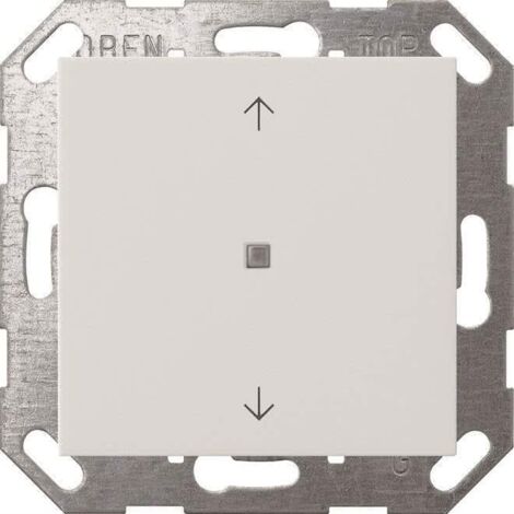 Gira Taster Wippe KNX blanc 1f pour installation électrique