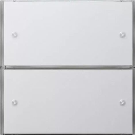Gira Tastsens.3 Komfort 2f KNX Flächenschalter Reinweiß 2032112