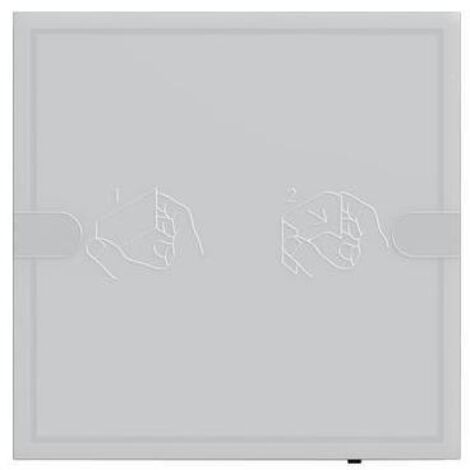 Gira Tastsens.4.95 Komfort 1f OneKNX Anthrazit [5001028], 5001 028