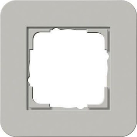 Gira Telaio di copertura 1f Gira E3 Grigio/Antracite [0211422], 0211 422