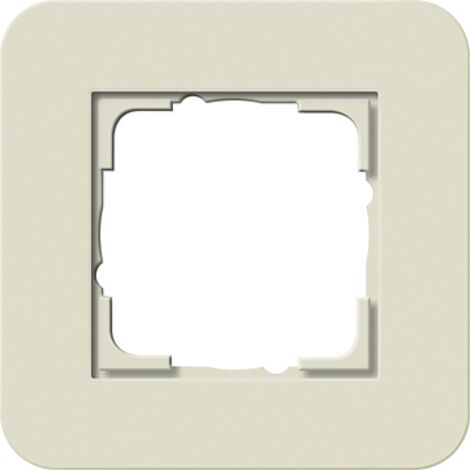 Gira Telaio di copertura 1f Gira E3 Sabbia/Bianco puro [0211417], 0211 417