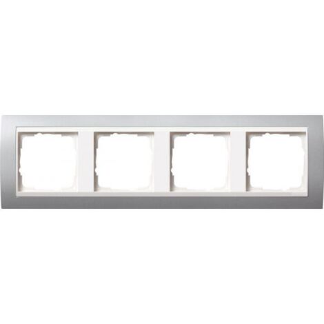 Gira Telaio di copertura 4f Anello intermedio RW Gira Event F Alu [0214326], 0214 326