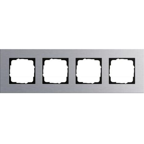 Gira Telaio di copertura 4f Gira Esprit Alluminio [021417], 0214 17