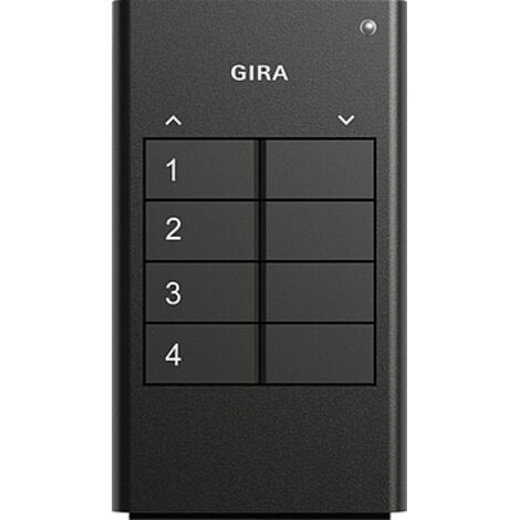 Gira Trasmettitore manuale radio 4f Gira eNet Antracite [535410], 5354 10