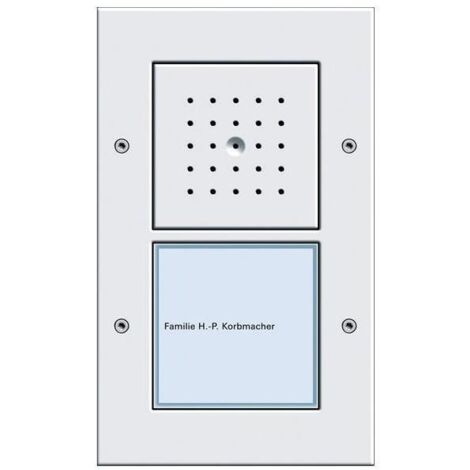 Gira Türstation AP 1f Türko Reinweiß 126666