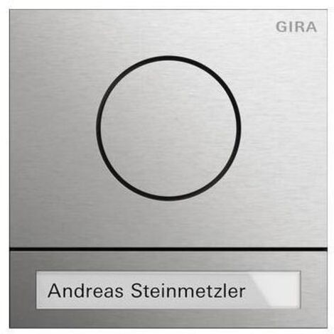 Gira Türstationsmod. System 106 Edelstahl [5565920], 5565 920